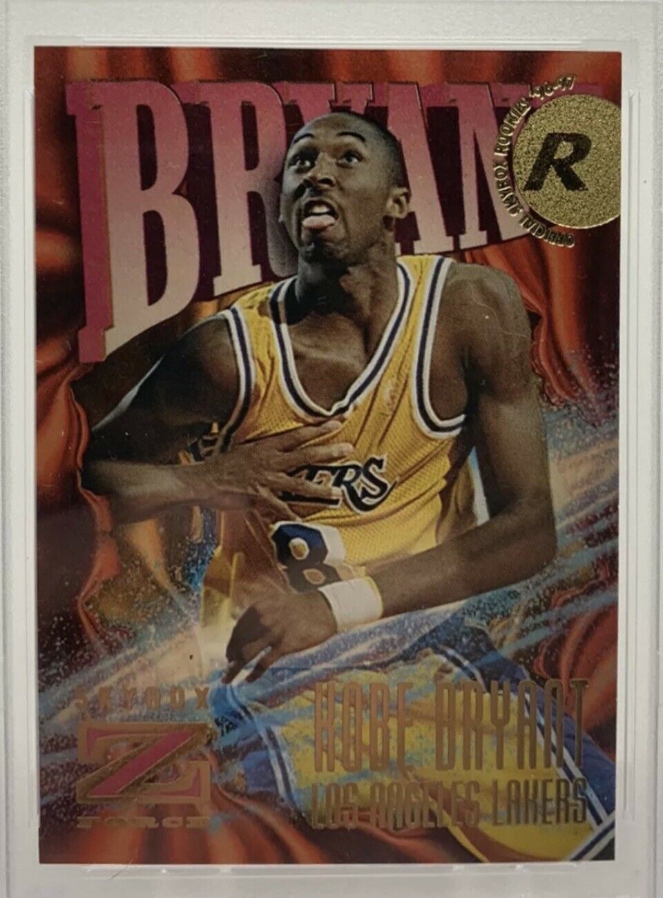 Kobe Bryant Rookie 1996-97 Skybox Z-Force Lakers (PSA 8.5) NM/MINT 