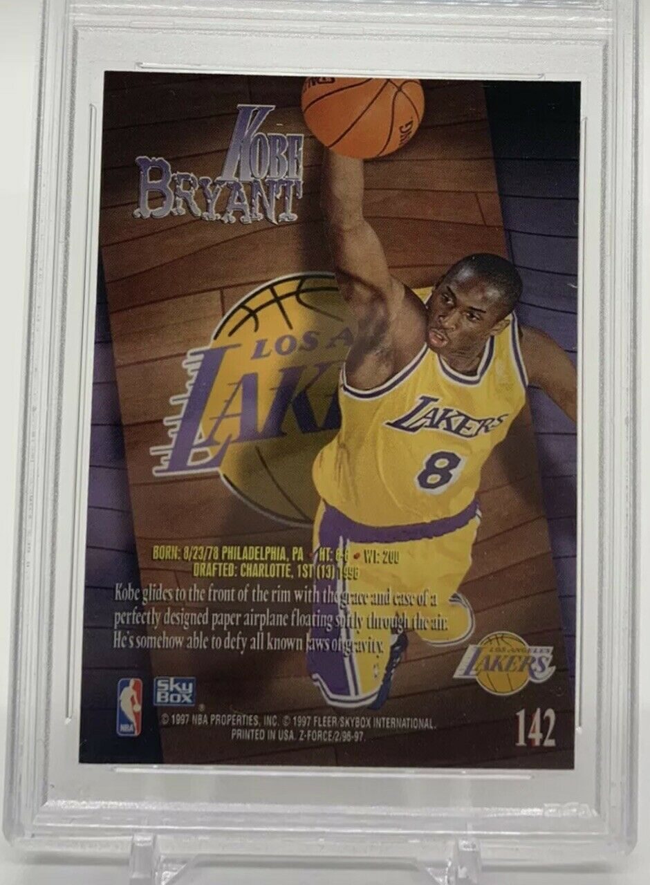 Kobe Bryant Rookie 1996-97 Skybox Z-Force Lakers (PSA 8.5) NM/MINT