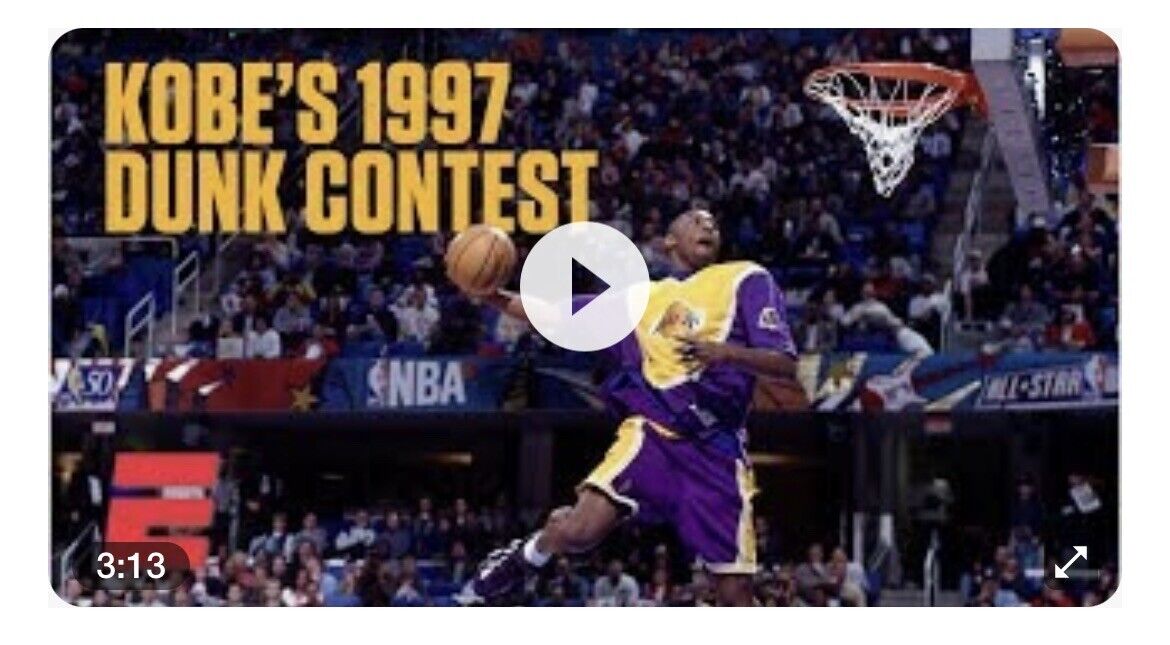 Kobe Bryant won the Slam Dunk Contest when the 1997 NBA All