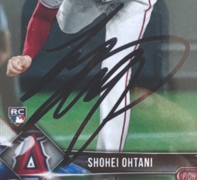Shohei Ohtani-signed-rookie-card